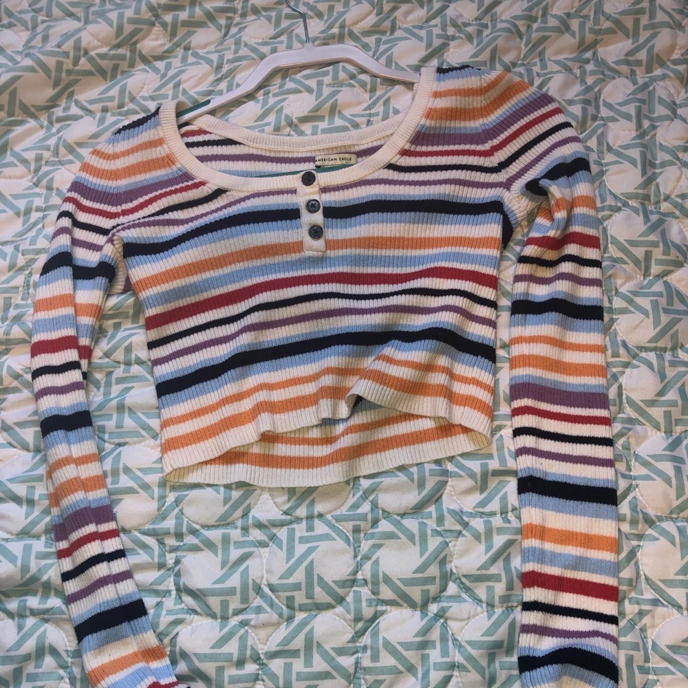 American Eagle Cropped Sweater